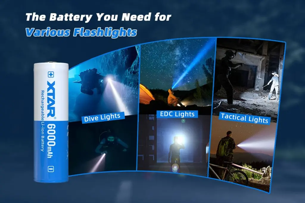 XTAR 21700 6000mAh 10A Battery3.webp