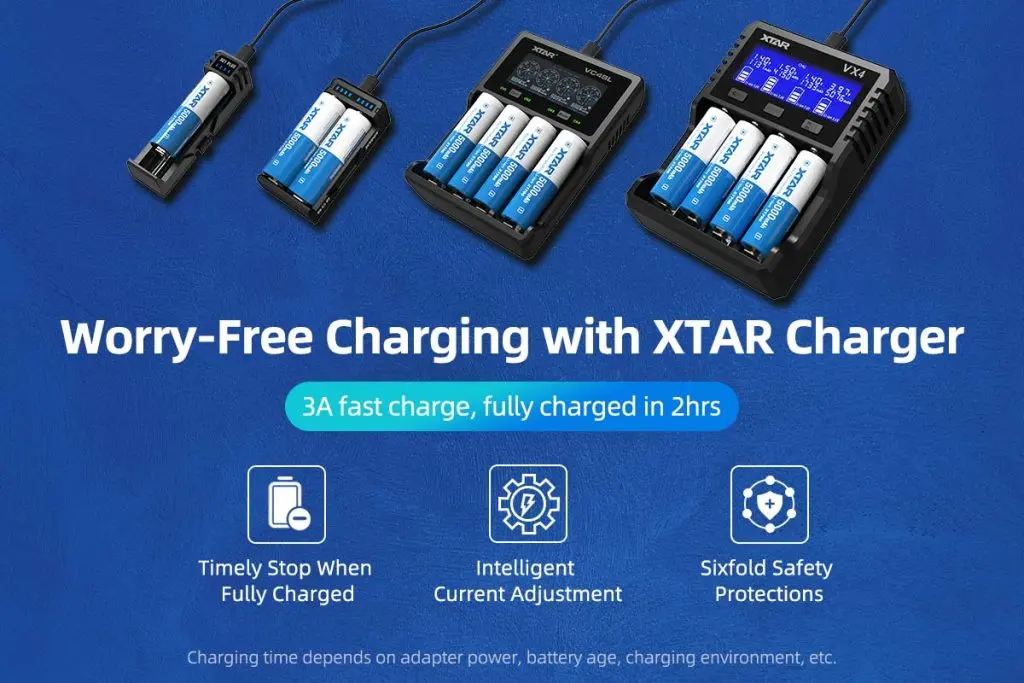 XTAR 21700HP 5000mAh 25A Battery9.webp
