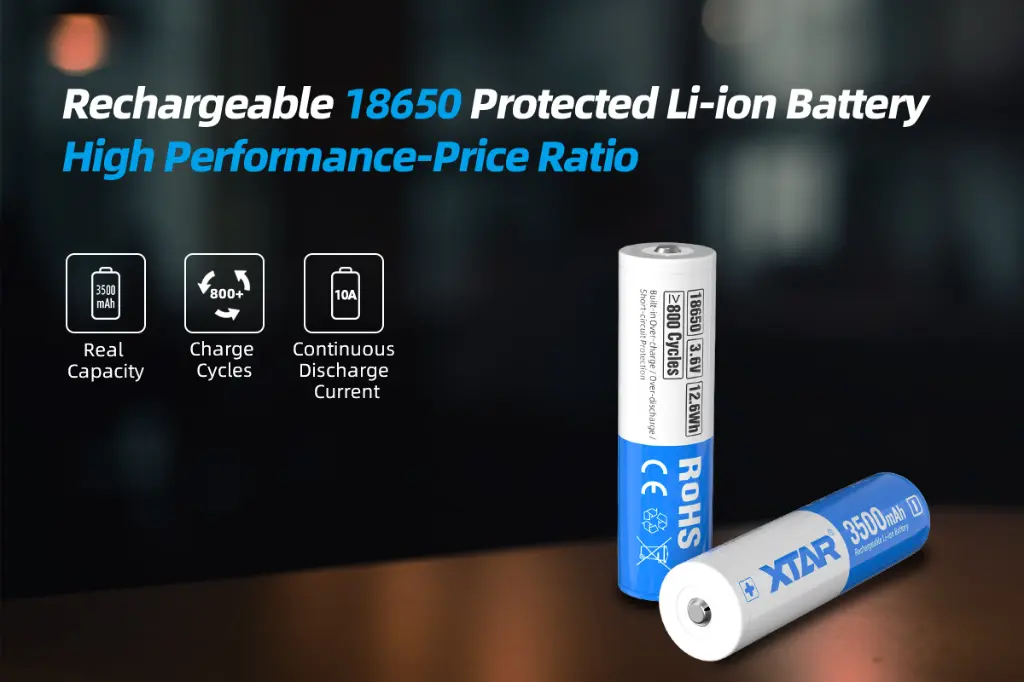 XTAR 18650 3500mAh 10A Battery 2.webp