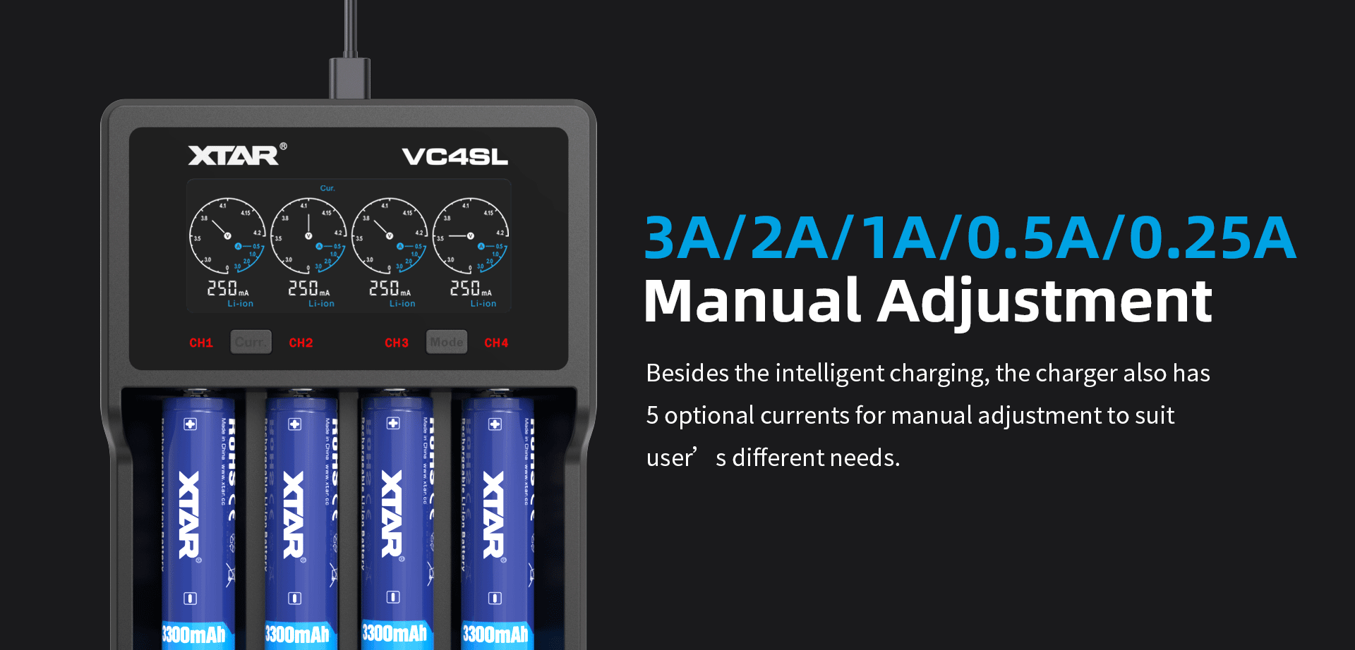 XTAR VC4SL Charger6.gif