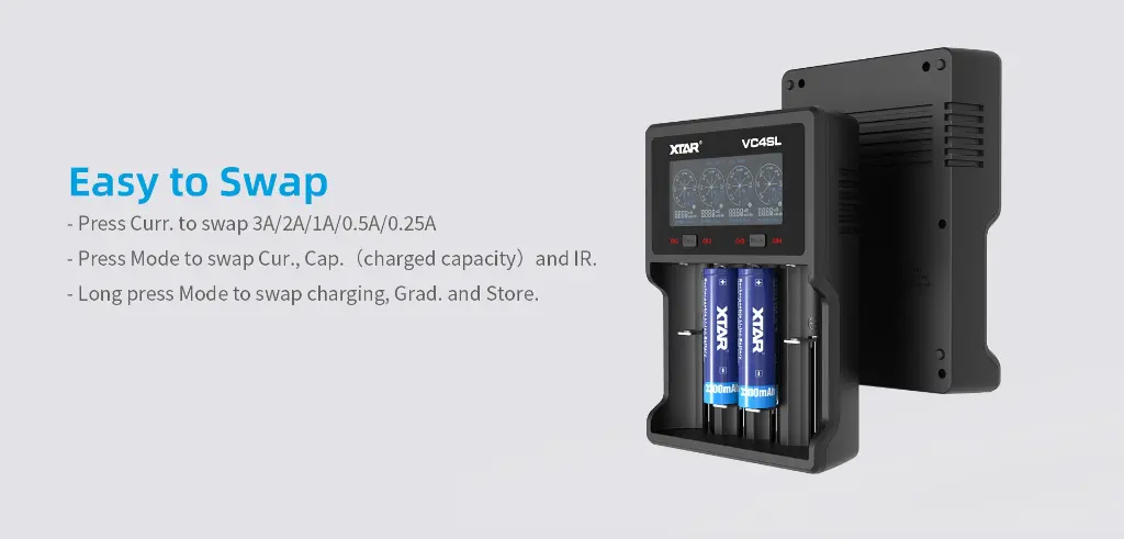XTAR VC4SL Charger7.webp