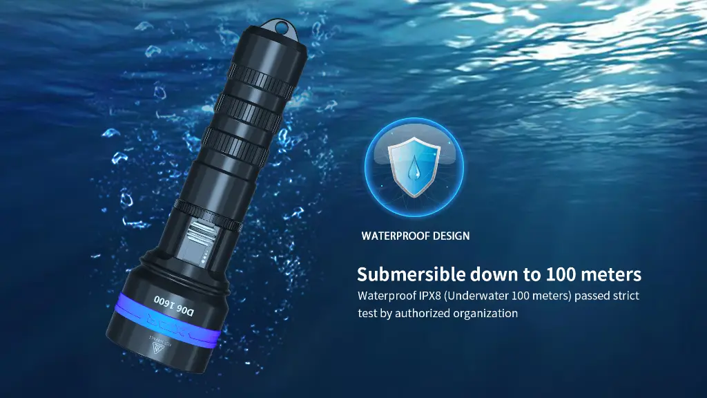 XTAR D06 1600 lumen Dive Light9.webp