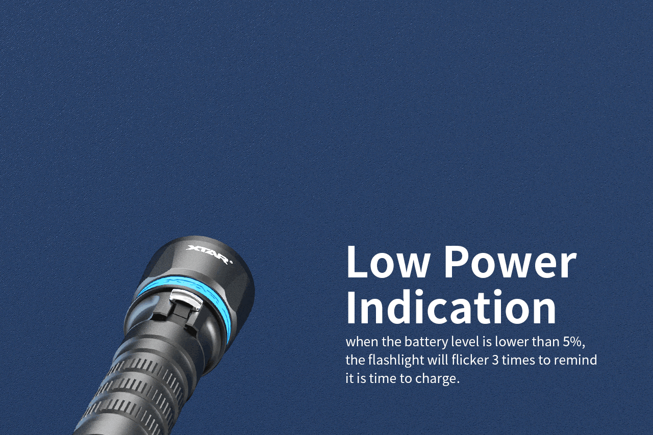 XTAR DS1 1000 lumen Dive Light9.gif