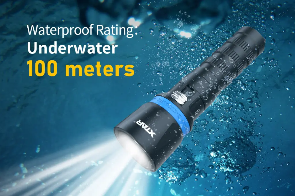 XTAR DS1 1000 lumen Dive Light13.webp