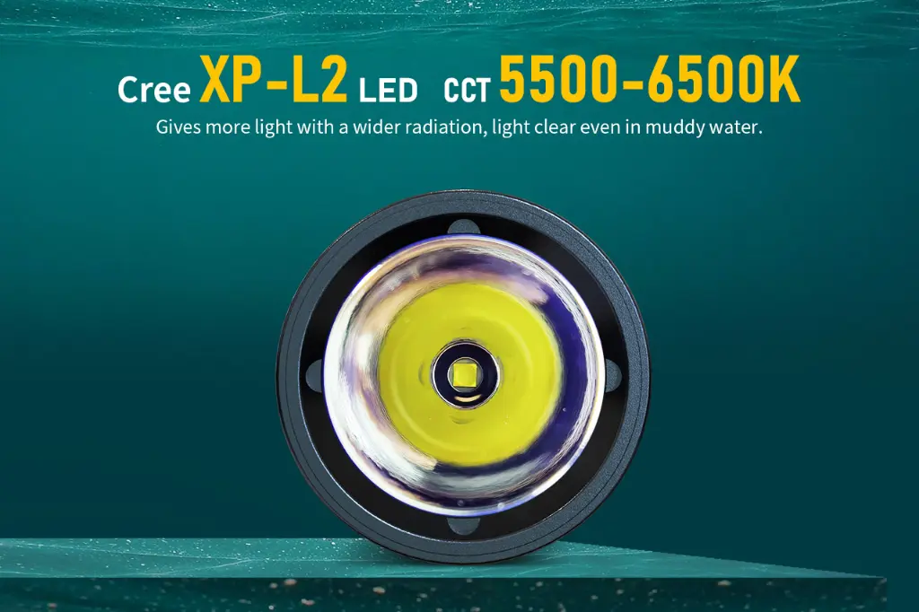 XTAR DS1 1000 lumen Dive Light5.webp