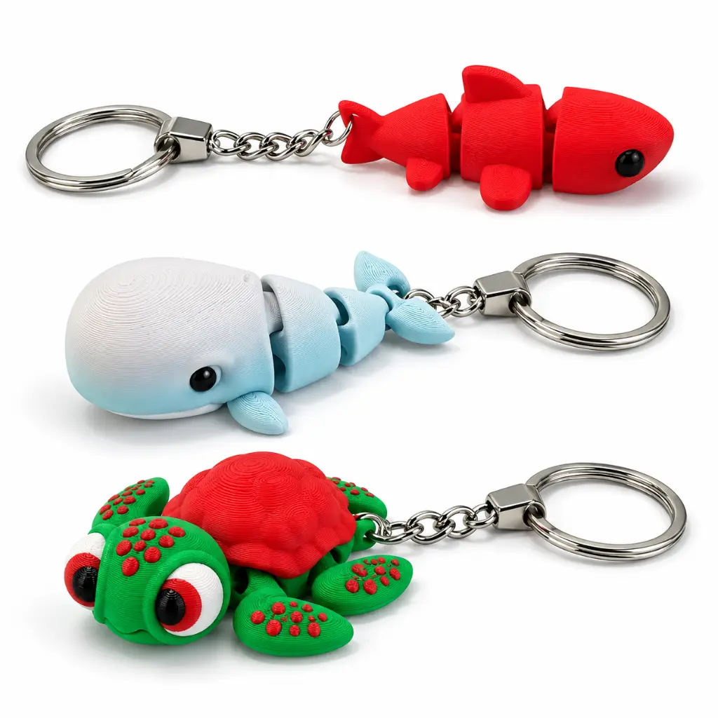 Cute 3D-Printed Animal Keychains.webp
