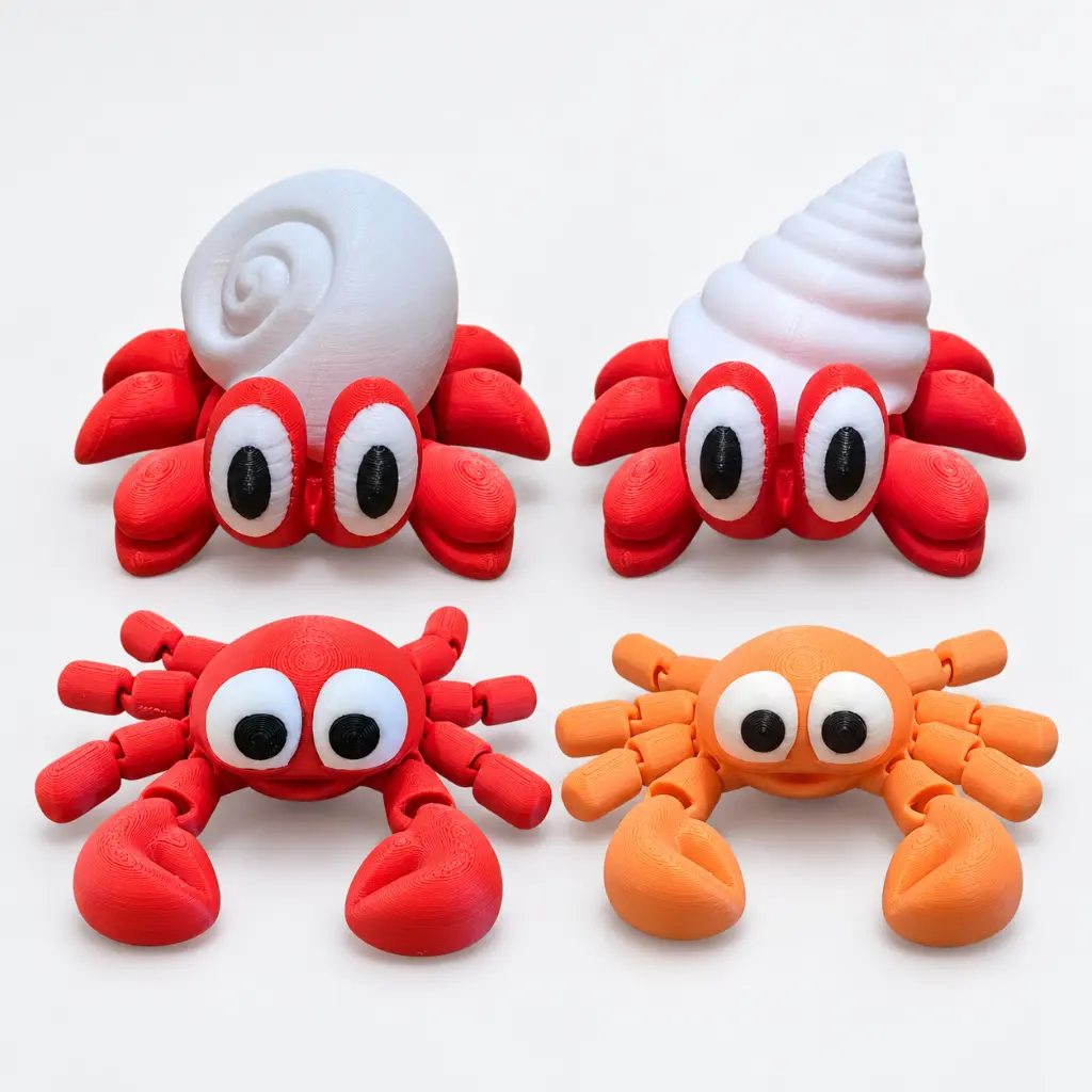 Four Adorable 3D-Printed Sea Critters.webp