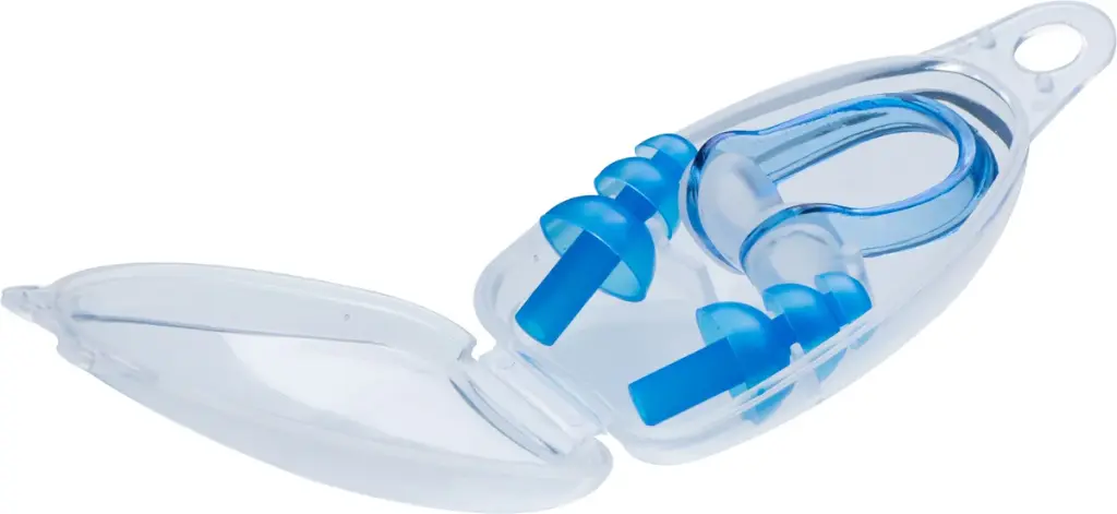 Cressi Ear Plugs + Nose Clip Blue