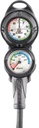 Cressi Console PD2 Pressure Depth Gauge M/Bar