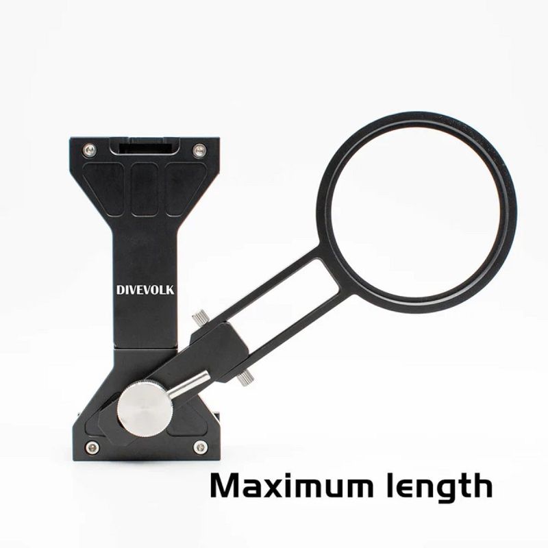 DiveVolk Expansion Clamp with 67mm  lens adapter
