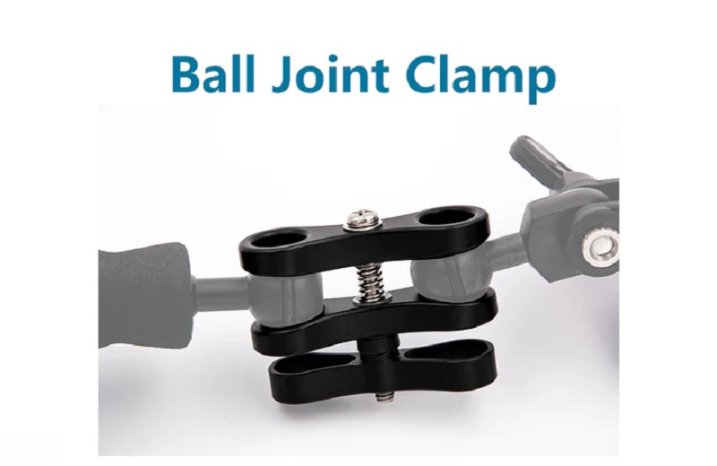 DiveVolk Double Ball Joint Clamp
