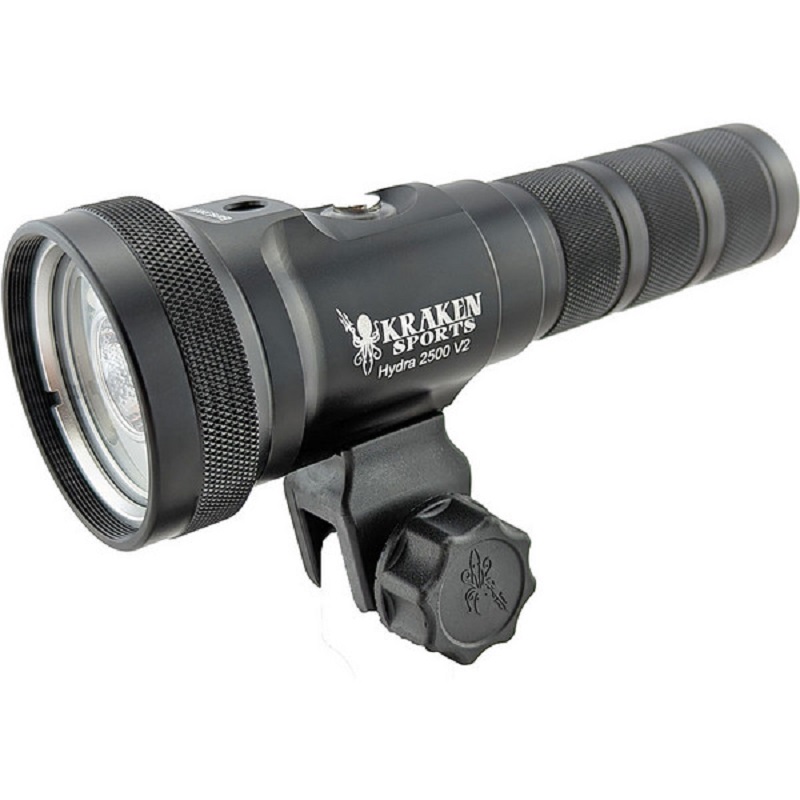 Kraken Hydra 2500 V2 (2500-Lumen) Underwater Video Light