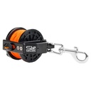 DiveRite Slide Lock Safety Spool 140' #24 LINE