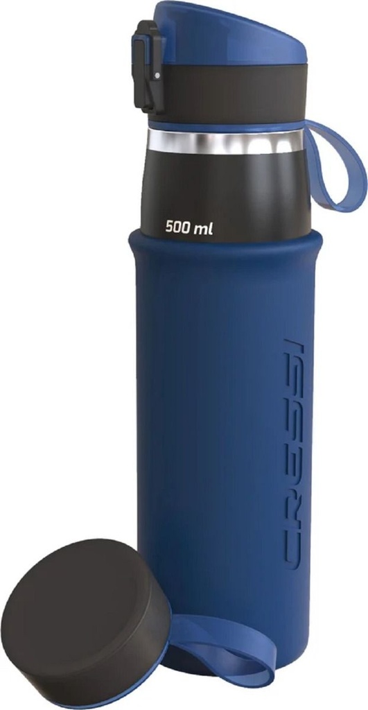 Cressi Water Bottle Tisk 500ML Blue Navy