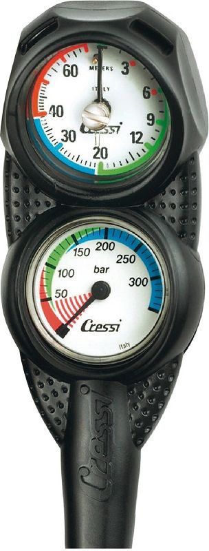 Cressi DP2 Pressure + Depth Gauge