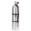 DiveRite Stage Kit - SS XL Bolt Snap 7" Cylinder (AL80/72 LP85)
