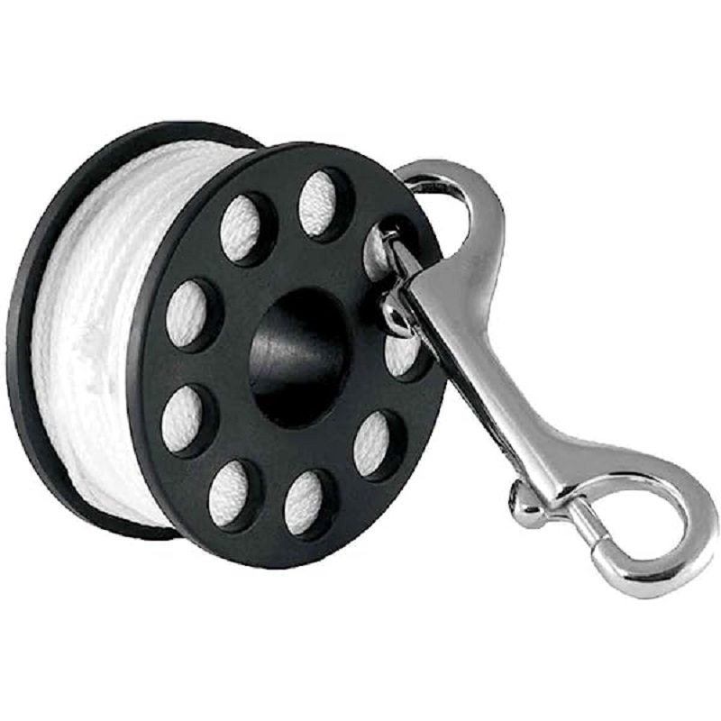 Dive Garage Aluminum Finger Spool Black 30m 