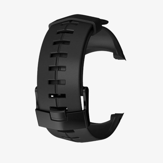 Suunto Dx Black Elastomer Strap Replacement Kit