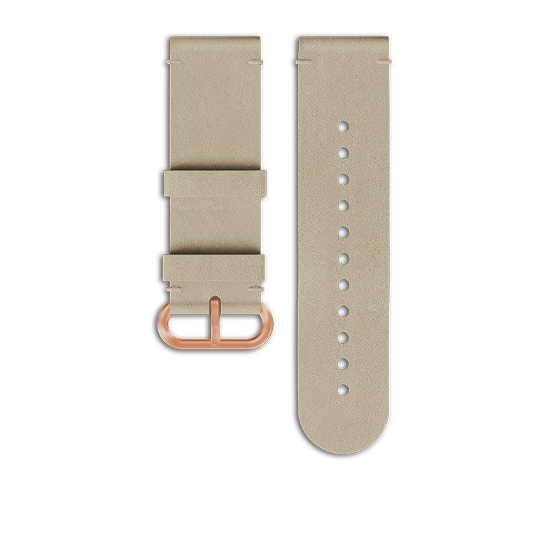 Suunto Essential White Copper Leather Strap