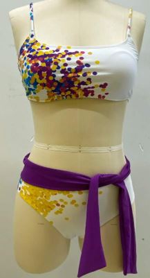 Cetus Bikini Ombre Spotted Set