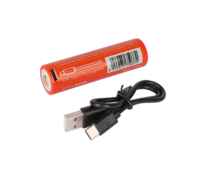 OrcaTorch Battery 21700 5000mAh