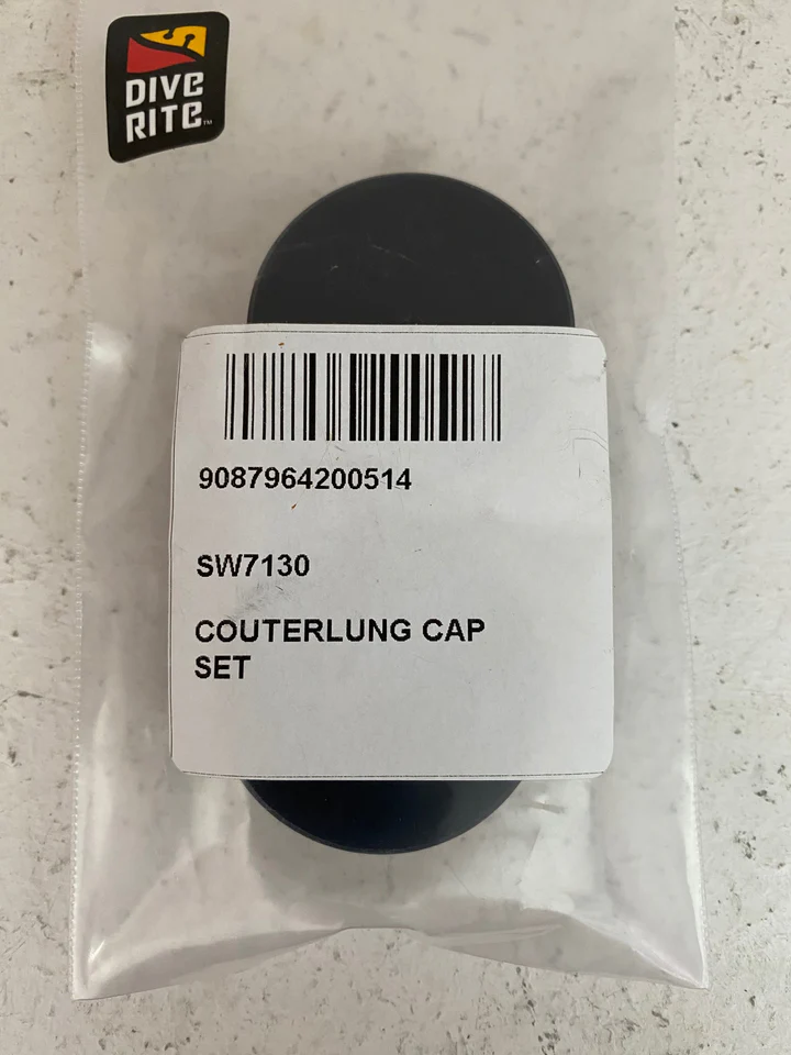 Dive Rite Counterlung Cap Set 
