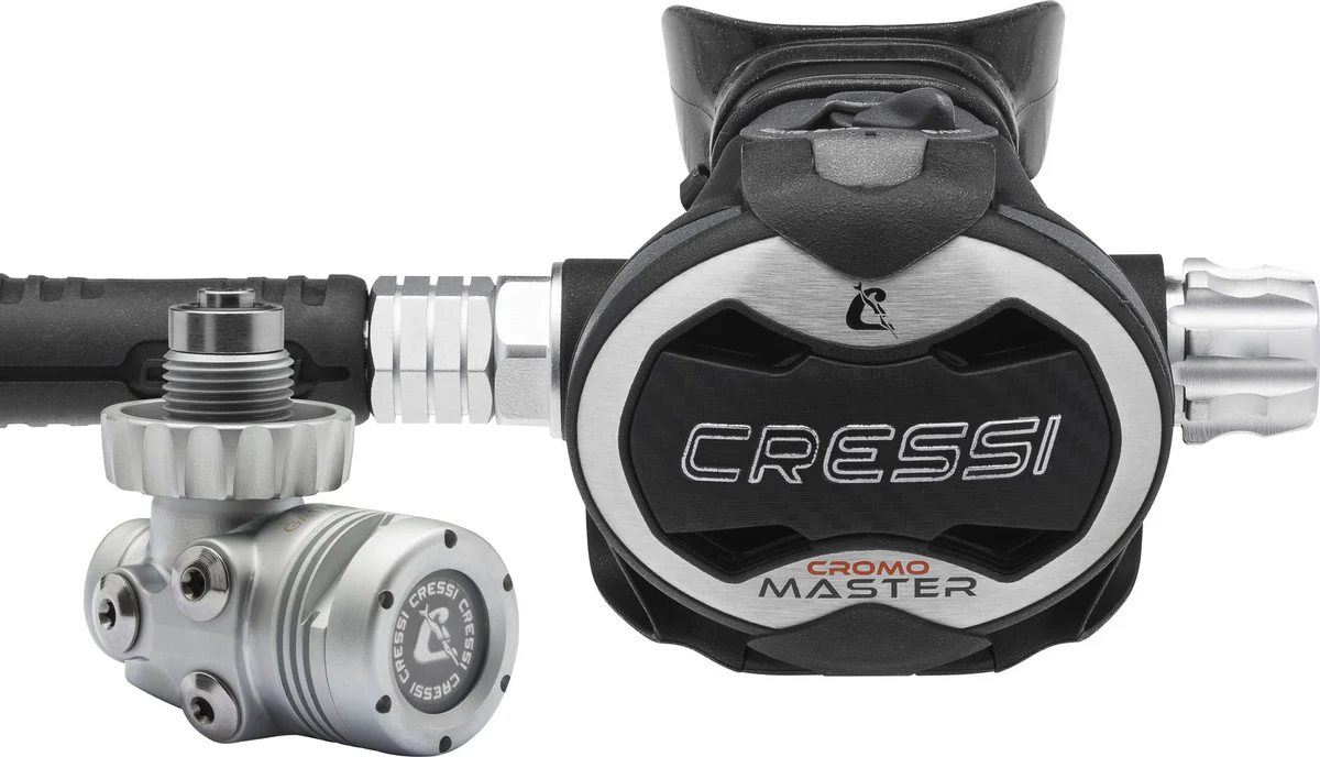 Cressi T10-Sc Cromo + Master Regulator 