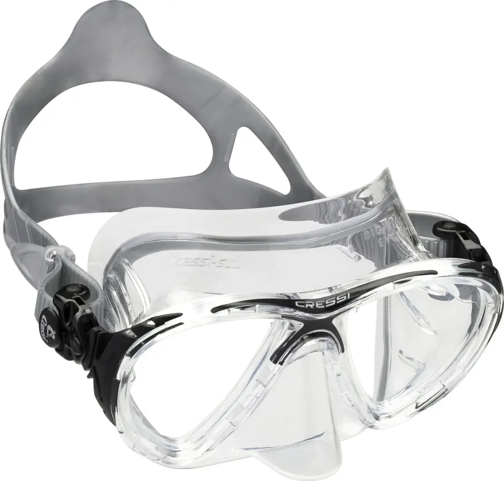 Cressi Big Eyes Evolution Crystal Silicone