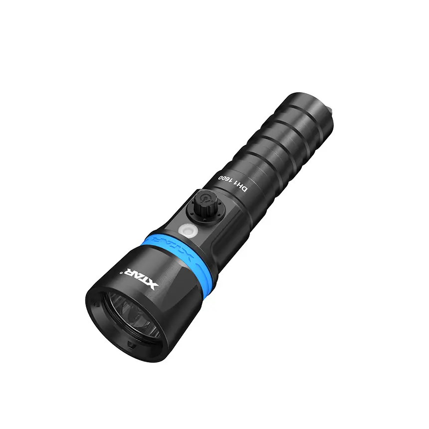 XTAR Hunter DH1 1600 Lumens Dive Light SET