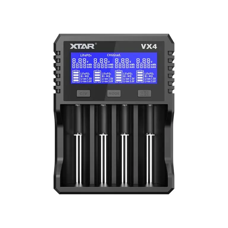 XTAR Visible Mixer VX4 Charger SET