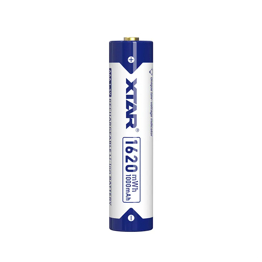 XTAR 4pcs AAA Lithium 1620 mWh Battery 