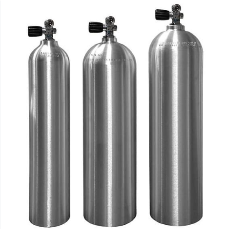 Dive Garage Aluminum Cylinder with Valve