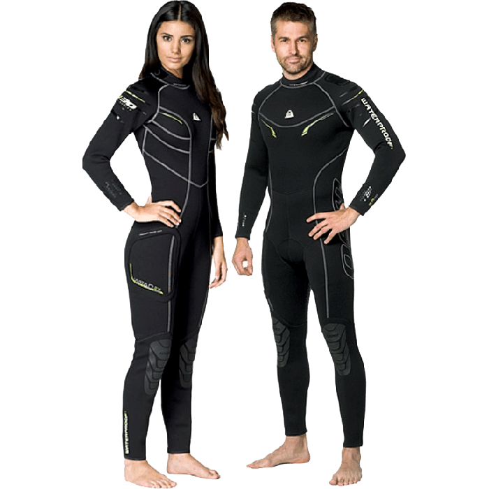 Waterproof W30 Full Suit Male XS (Black/Green)