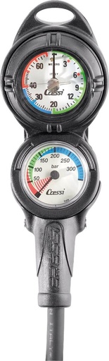 [KC764550] Cressi Console PD2 Pressure Depth Gauge M/Bar