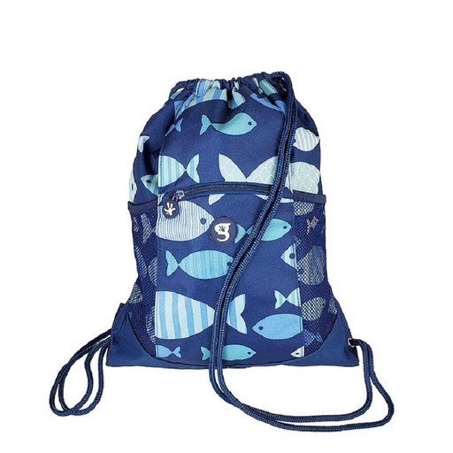 Geckobrands Print DrawstringBackpack 