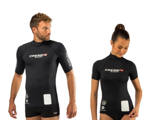 Cressi Rashguard Short Sleeve Dive Center