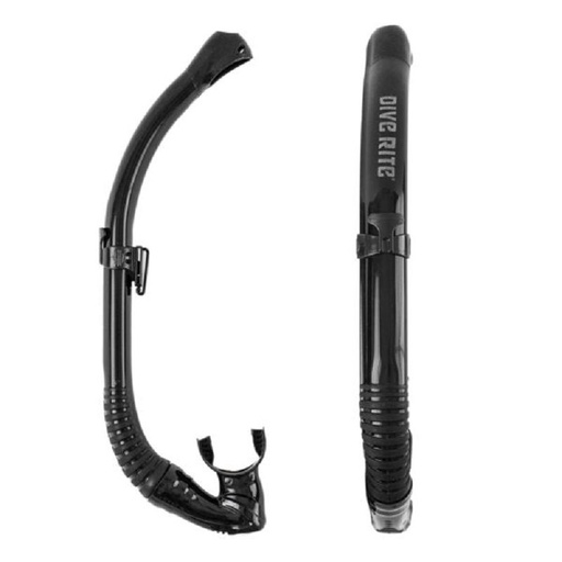 [ES278BLACK] DiveRite Snorkel Flex Black