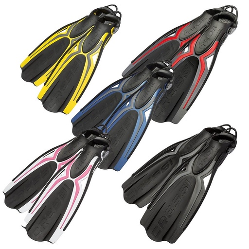 Cressi Thor EBS Fins – Bungee Strap Version