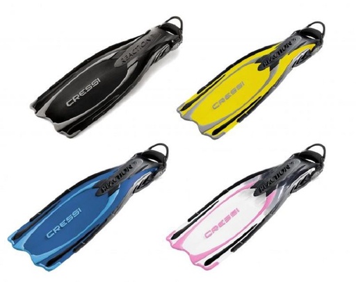 Cressi Reaction EBS Fins – Bungee Strap Version