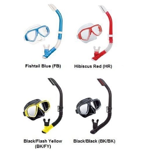 Tusa Mask & Snorkel Set 7519