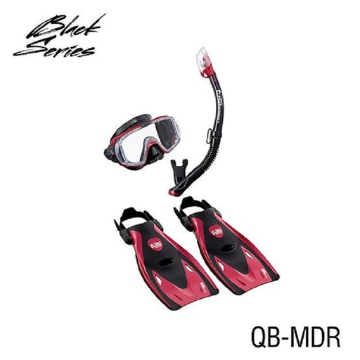 [UP-3521QB-MDR-L] Tusa Mask, Snorkel & Fin Set 3521