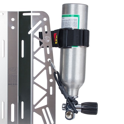 [GM2782-3] Dive Rite Drysuit Inflation Bottle Mount 6 Cuft Tank