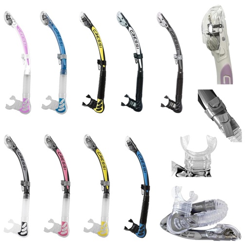 Cressi Alpha Ultra Dry Snorkel