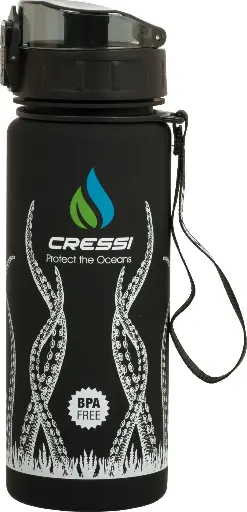 Cressi H2O Frosted Water Bottle 600 ml