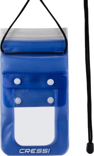 Cressi Waterproof Phone Case Blue