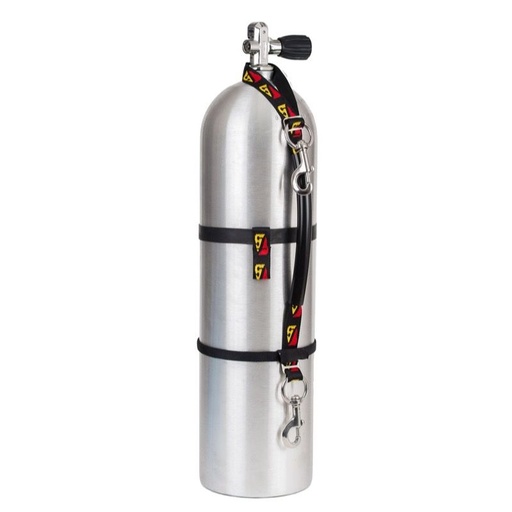 [GM2053S-7] Dive Rite Stage Kit - SS XL Bolt Snap 7" Cylinder (AL80/72 LP85)