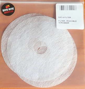 [DRT-8-FILTER] DiveRite Filter Packable Scrubber (Pair)