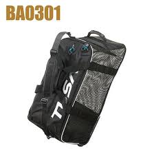 [BA0301 BK] Tusa Mesh Roller Bag