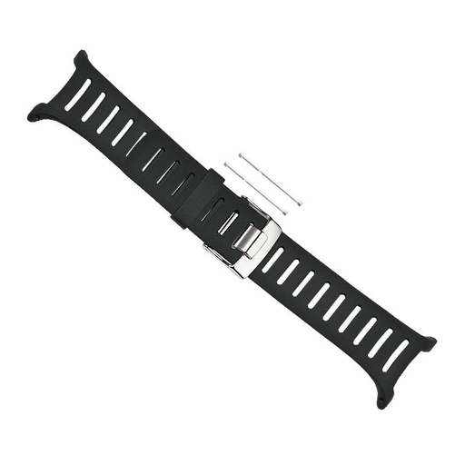 [SS100012800000] Suunto T-Series Strap Silicone Rubber Black