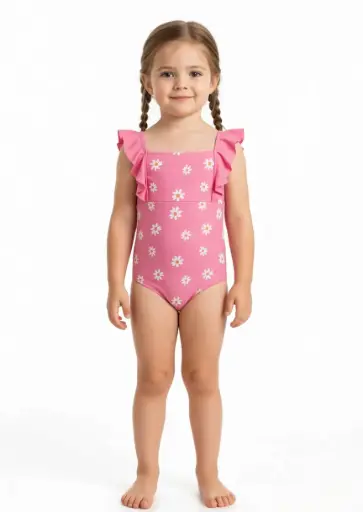 Cetus Swimsuit Tinny Flowers Kids
